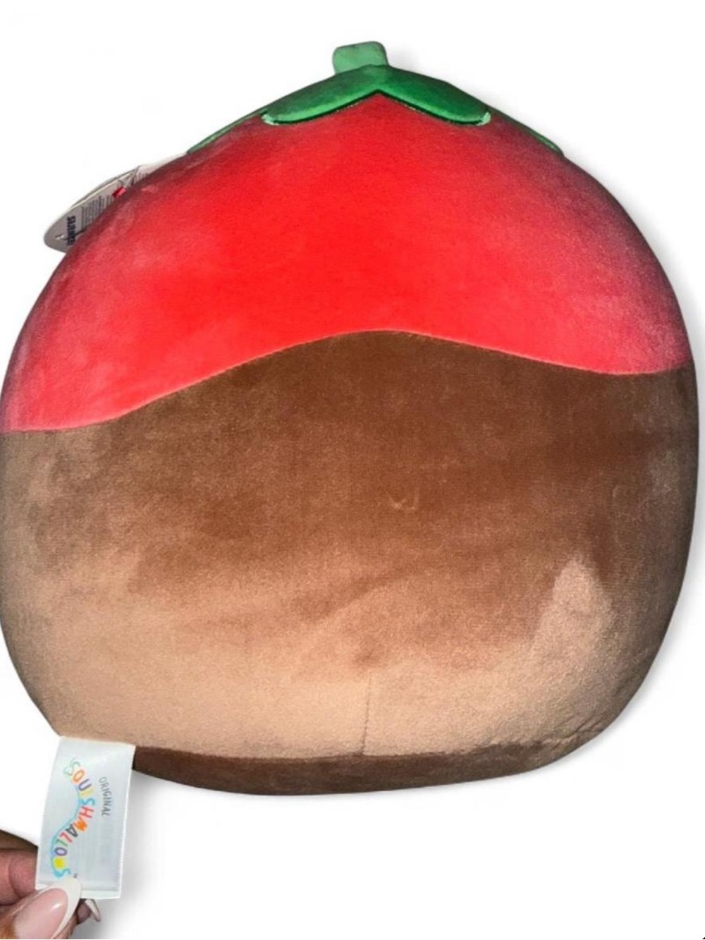 10” Scarlet Strawberry Chocolate Dipped Valentines Squishmallow Plush Toy NWT - Picture 2 of 6